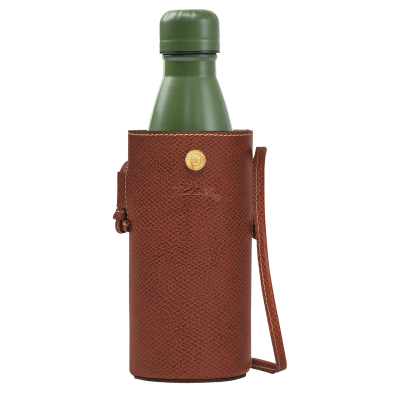 Pouches Longchamp Épure Bottle holder Feminino Marrom | LC-ETJP6326