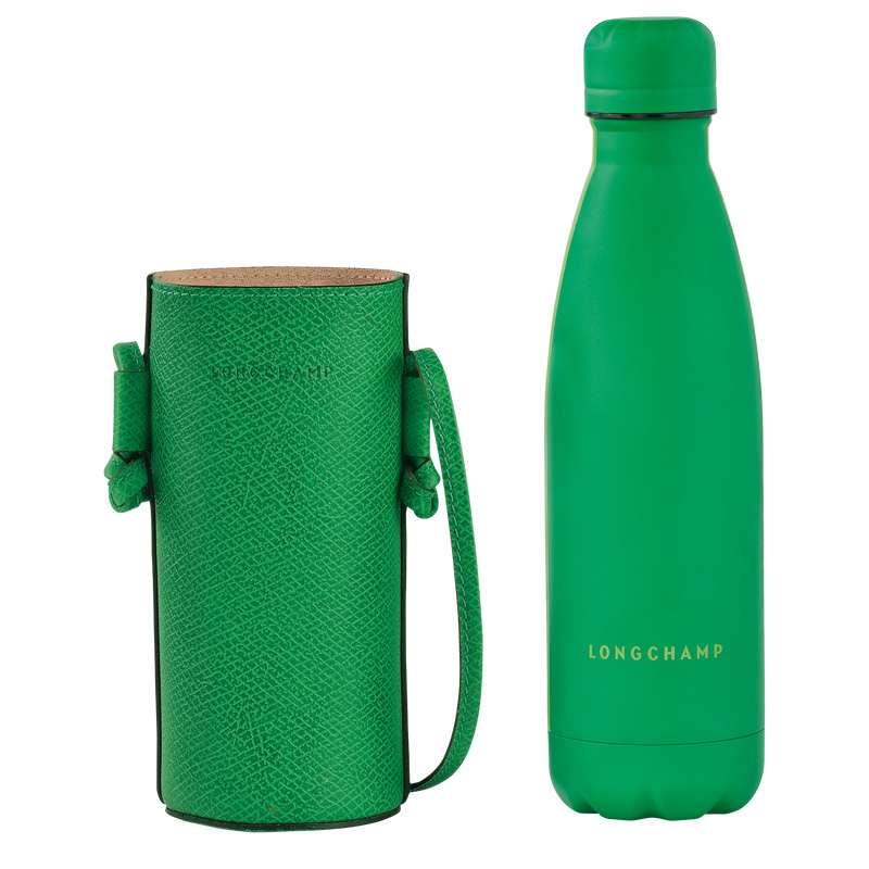 Pouches Longchamp Épure Bottle holder Masculino Verdes | LC-YQDF8038