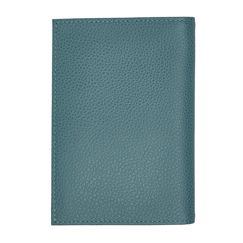 Pouches Longchamp Le Foulonné Passport cover Feminino Eucalyptus | LC-BVRO9186