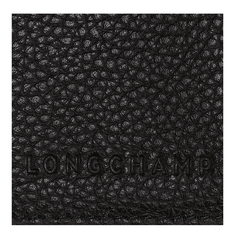 Pouches Longchamp Le Foulonné Passport cover Masculino Pretas | LC-XHWQ1496