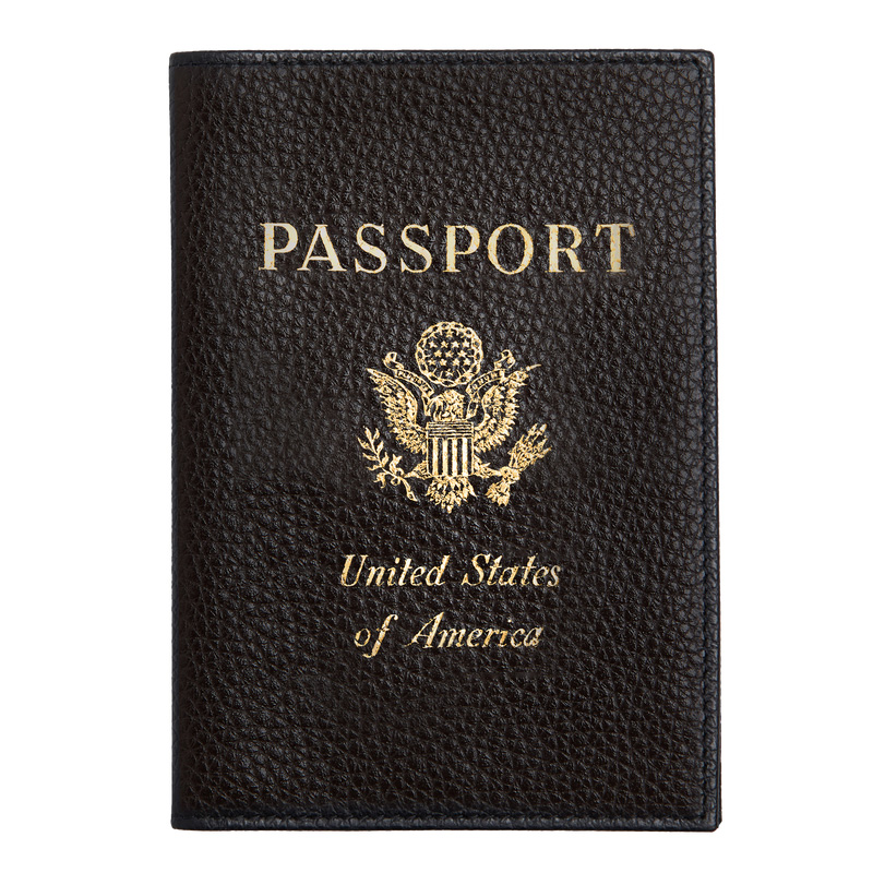 Pouches Longchamp Le Foulonné Passport cover Masculino Pretas | LC-SJKV7714