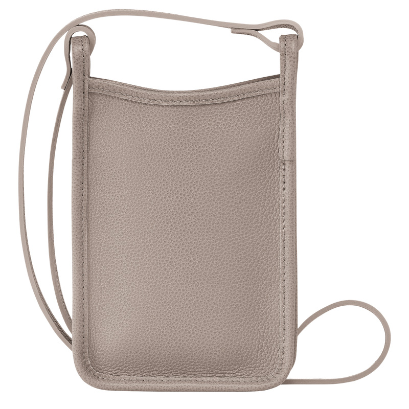 Pouches Longchamp Le Foulonné Phone case Masculino Turtledove | LC-WTAG7829