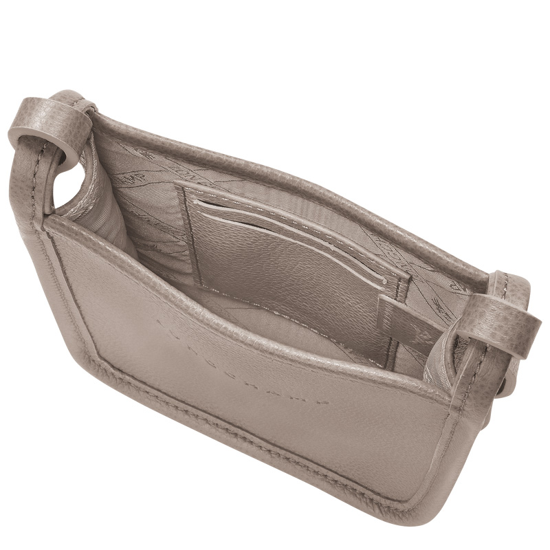Pouches Longchamp Le Foulonné Phone case Masculino Turtledove | LC-WTAG7829