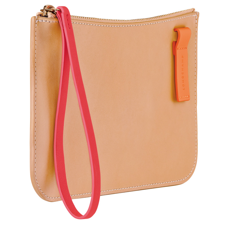 Pouches Longchamp Le Foulonné Pouch Feminino Vegetal | LC-ZXXV1040