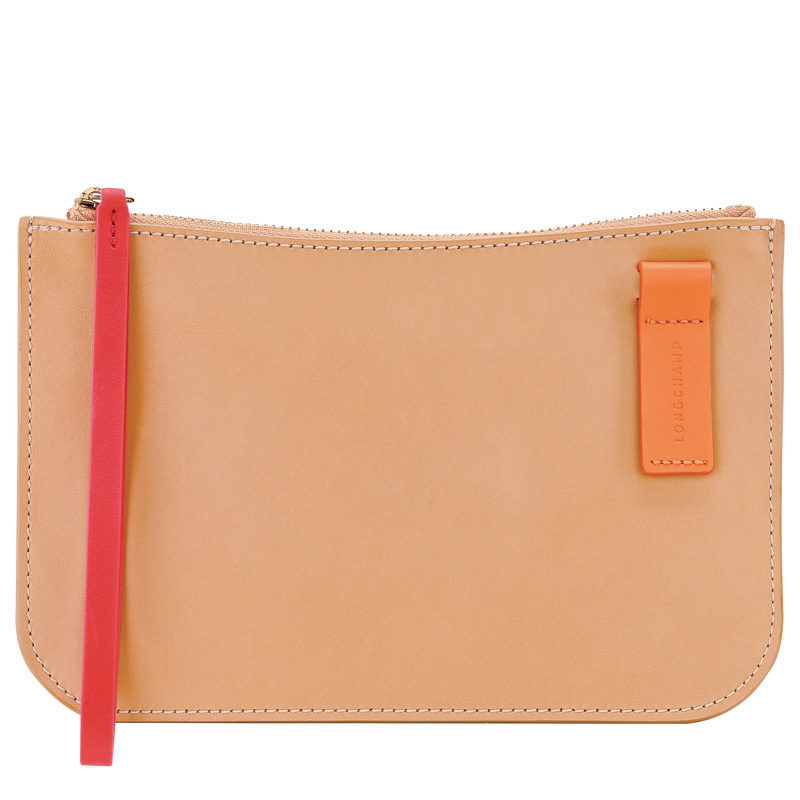 Pouches Longchamp Le Foulonné Pouch Feminino Vegetal | LC-ZXXV1040