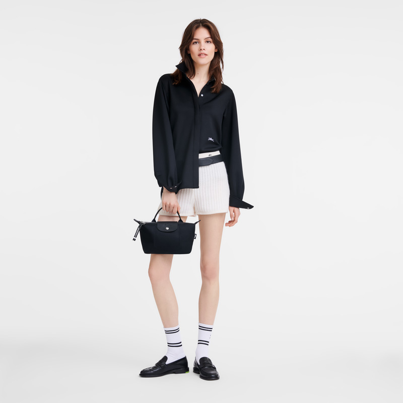 Pouches Longchamp Le Pliage Energy Pouch Feminino Pretas | LC-WBZG8119