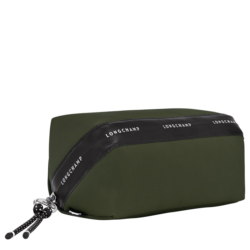 Pouches Longchamp Le Pliage Energy Pouch Feminino Caqui | LC-ANFS1490