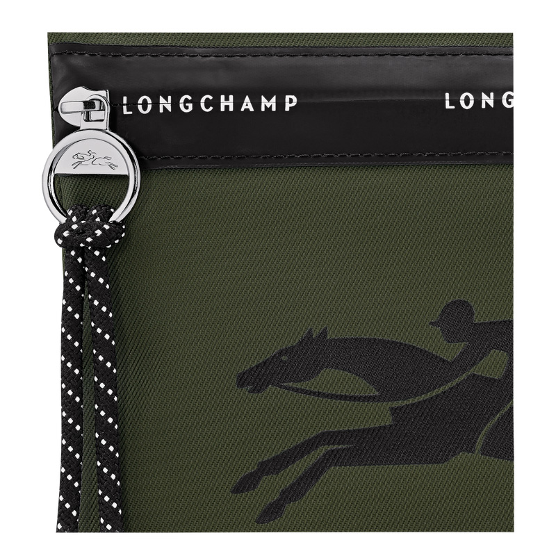 Pouches Longchamp Le Pliage Energy Pouch Feminino Caqui | LC-OLRP1004