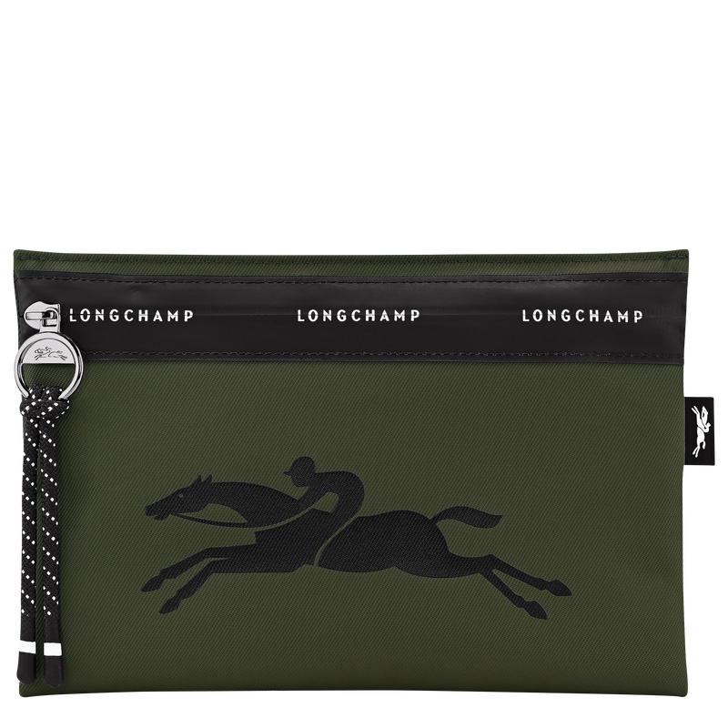 Pouches Longchamp Le Pliage Energy Pouch Feminino Caqui | LC-OLRP1004