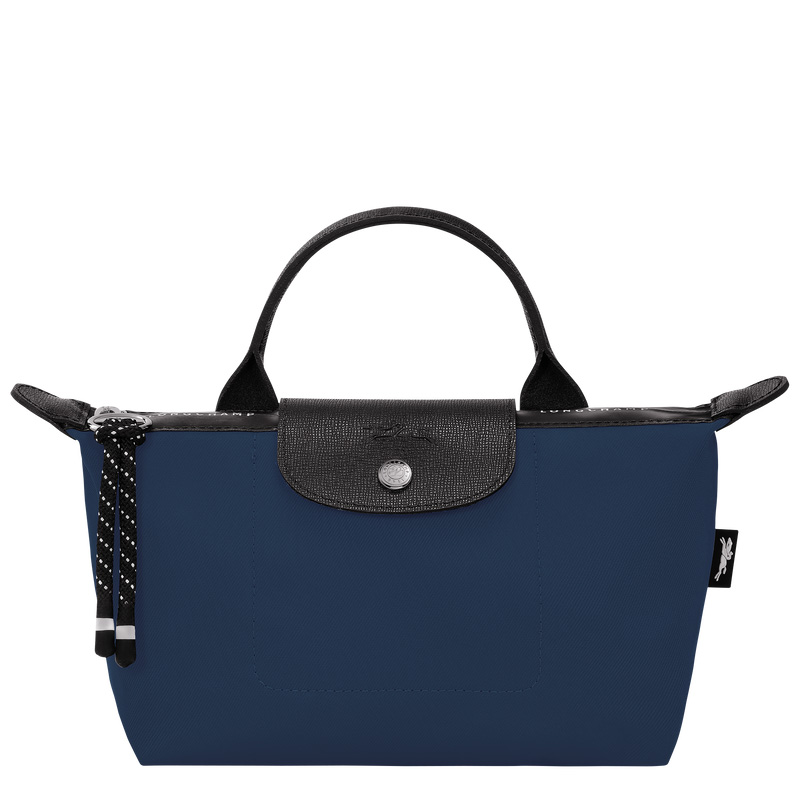 Pouches Longchamp Le Pliage Energy Pouch Masculino Azul Marinho | LC-IPVA6341