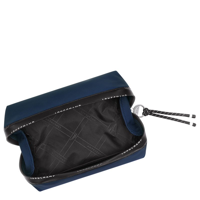 Pouches Longchamp Le Pliage Energy Pouch Masculino Azul Marinho | LC-RLEY1091