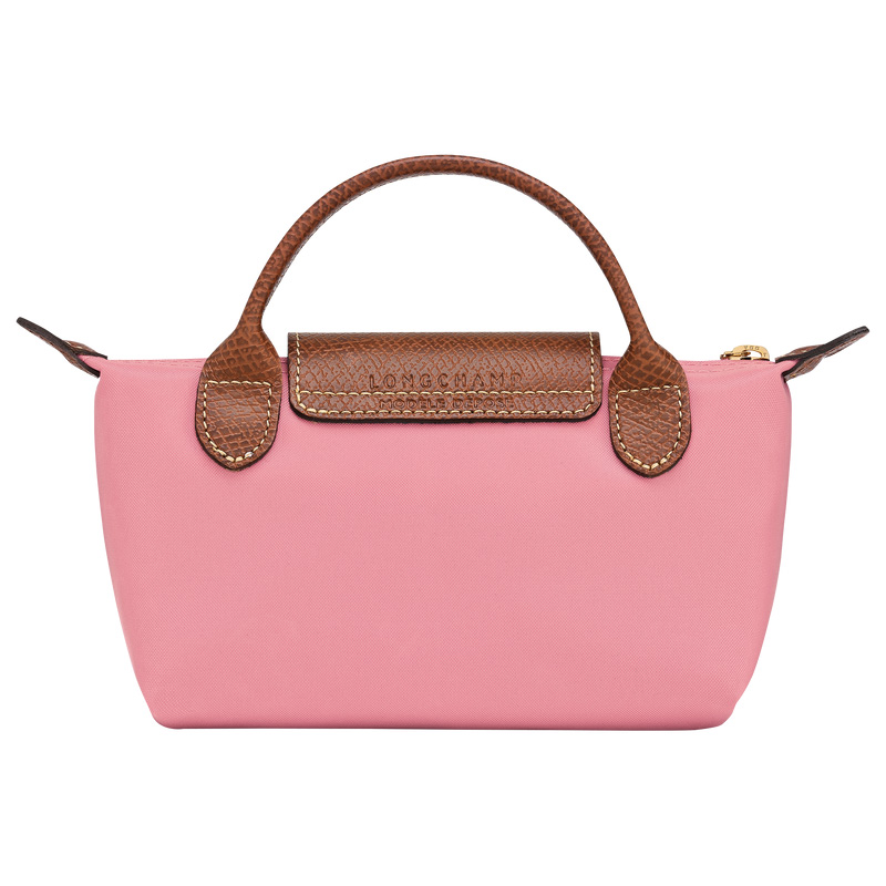 Pouches Longchamp Le Pliage Original Pouch with handle Feminino Marshmallow | LC-GGVL0136
