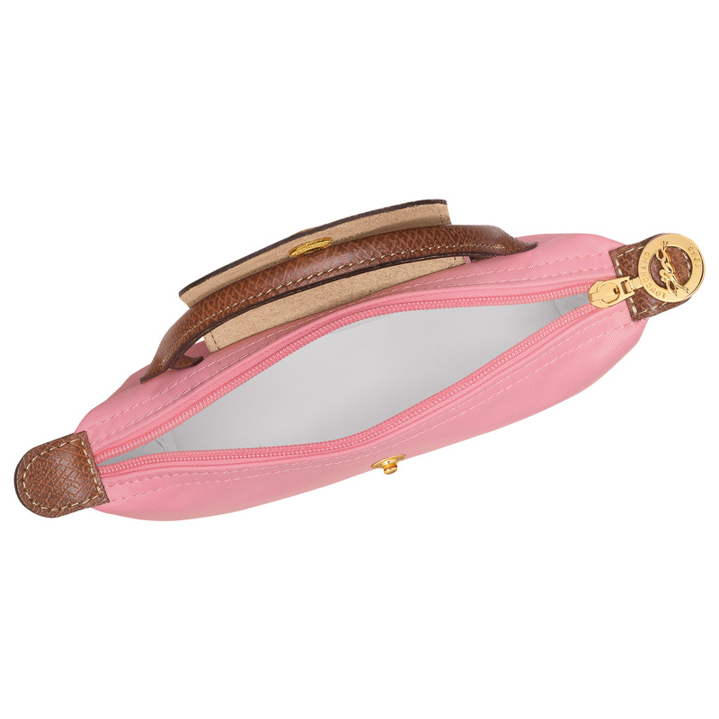 Pouches Longchamp Le Pliage Original Pouch with handle Feminino Marshmallow | LC-GGVL0136