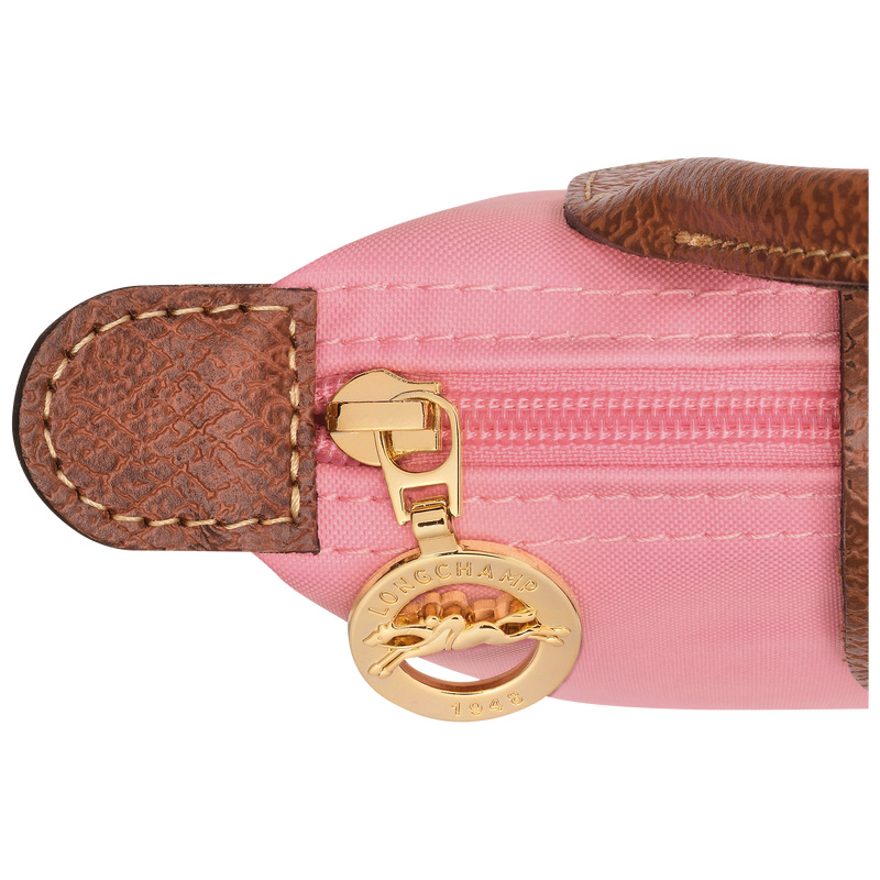 Pouches Longchamp Le Pliage Original Pouch with handle Feminino Marshmallow | LC-GGVL0136