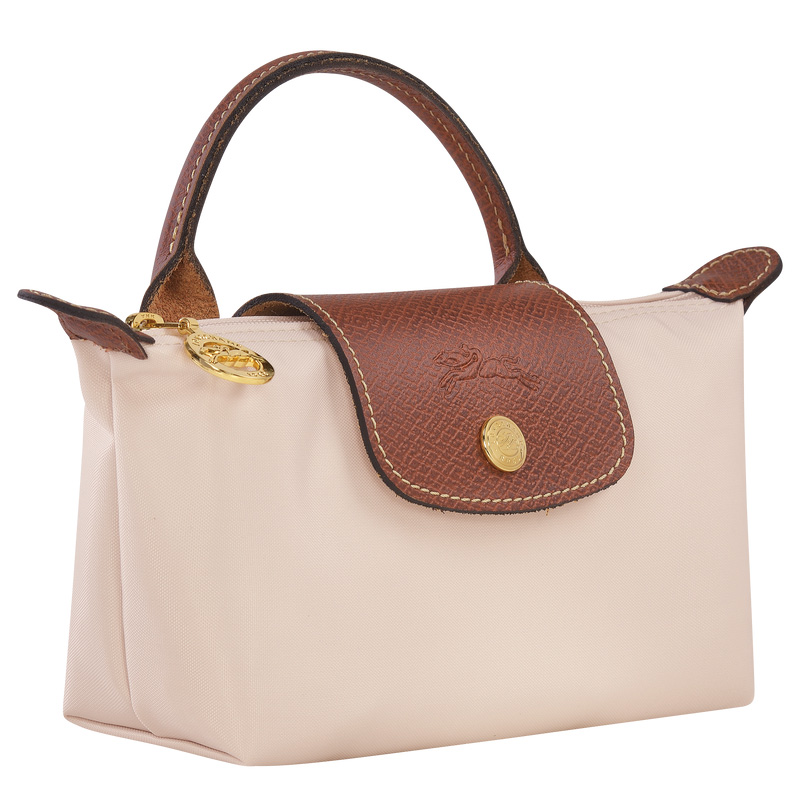 Pouches Longchamp Le Pliage Original Pouch with handle Masculino Paper | LC-XPRG7564