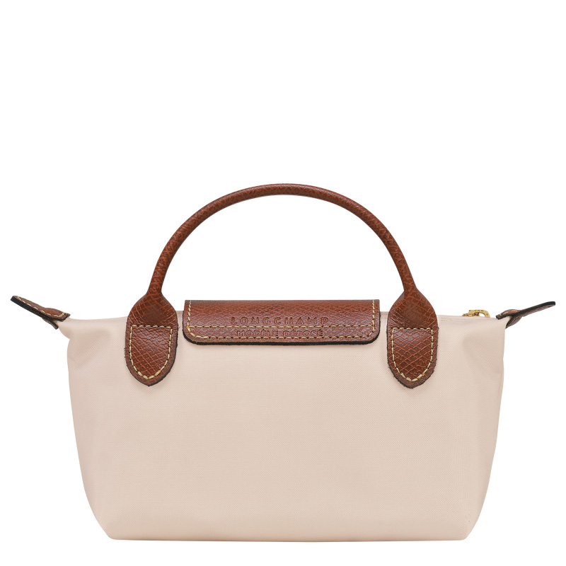 Pouches Longchamp Le Pliage Original Pouch with handle Masculino Paper | LC-XPRG7564