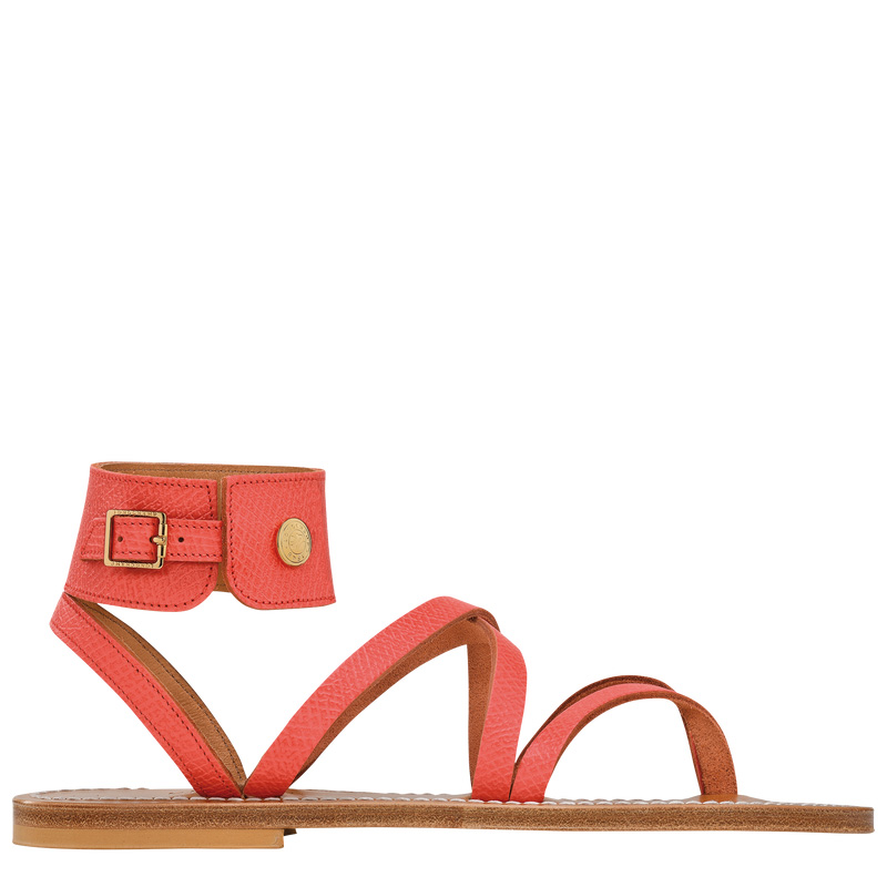 Sandálias Longchamp x K.Jacques Sandals Feminino Strawberry | LC-EDTJ2787