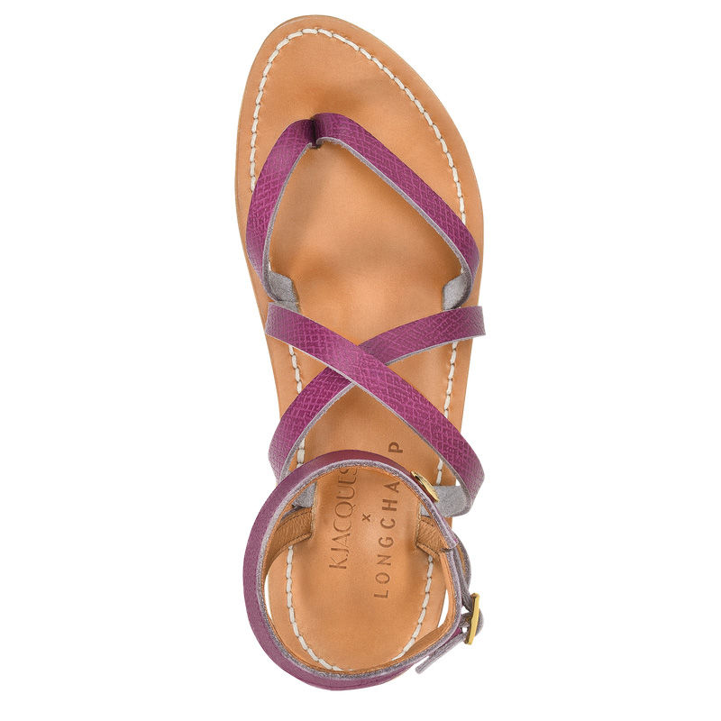Sandálias Longchamp x K.Jacques Sandals Feminino Violet | LC-UBGZ2401