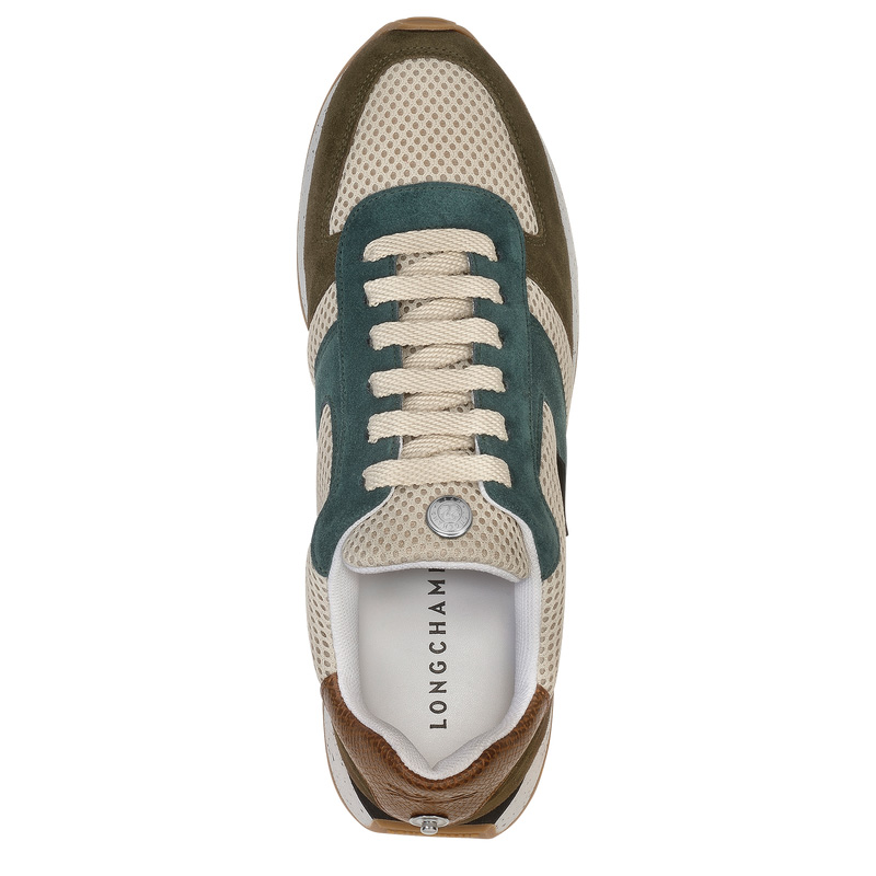 Sapatilhas Longchamp Le Pliage Green Sneakers Feminino Cedar | LC-YAMR9049