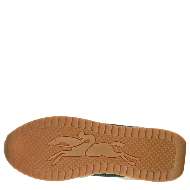 Sapatilhas Longchamp Le Pliage Green Sneakers Feminino Cedar | LC-YAMR9049