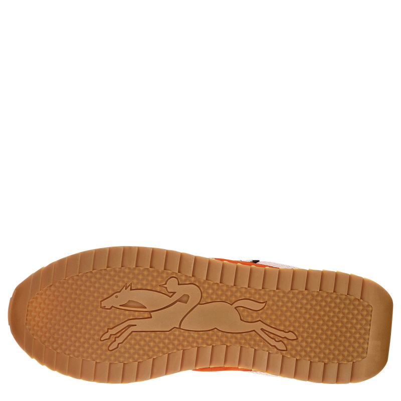 Sapatilhas Longchamp Le Pliage Green Sneakers Feminino Tomato | LC-RUKE9778