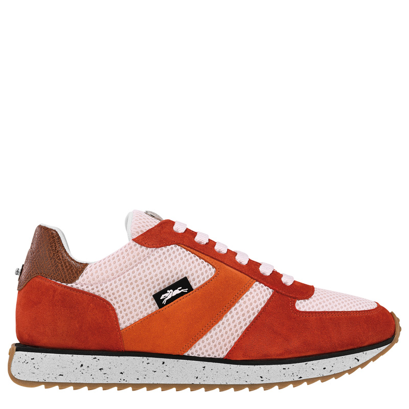 Sapatilhas Longchamp Le Pliage Green Sneakers Feminino Tomato | LC-RUKE9778