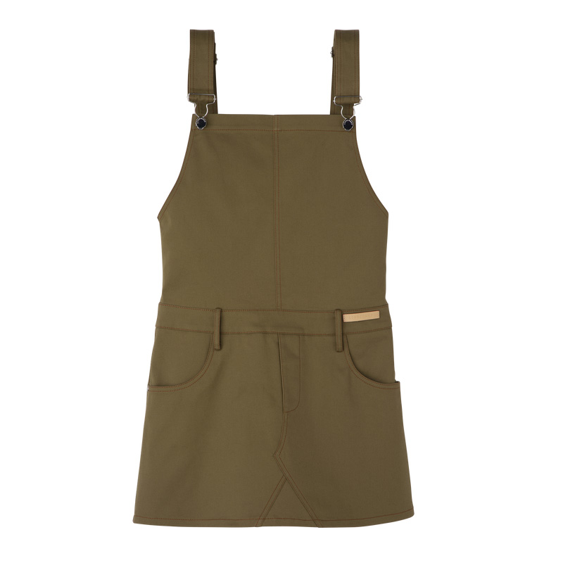 Vestido Longchamp Dress Feminino Artichoke | LC-UNZS3124