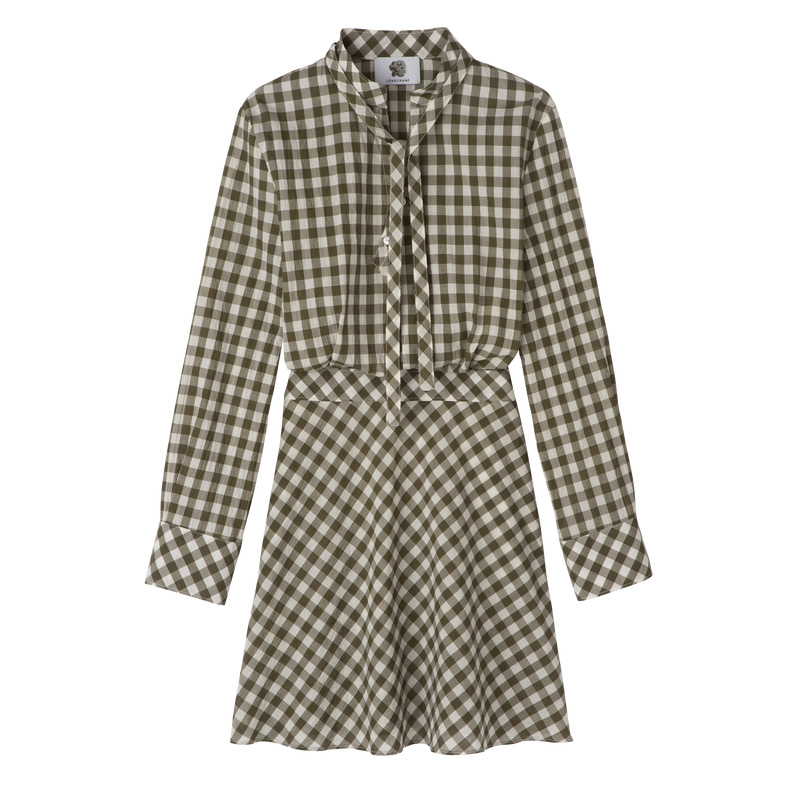 Vestido Longchamp Dress Feminino Artichoke | LC-BOAG1960