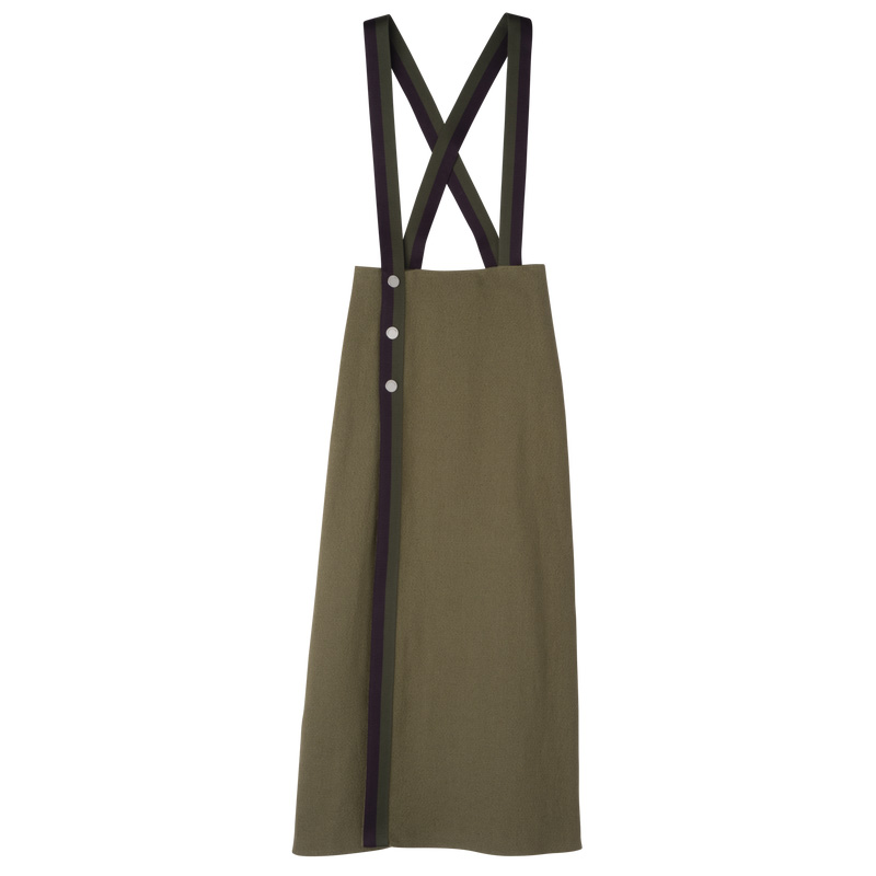 Vestido Longchamp Midi skirt Feminino Artichoke | LC-UIUL9864