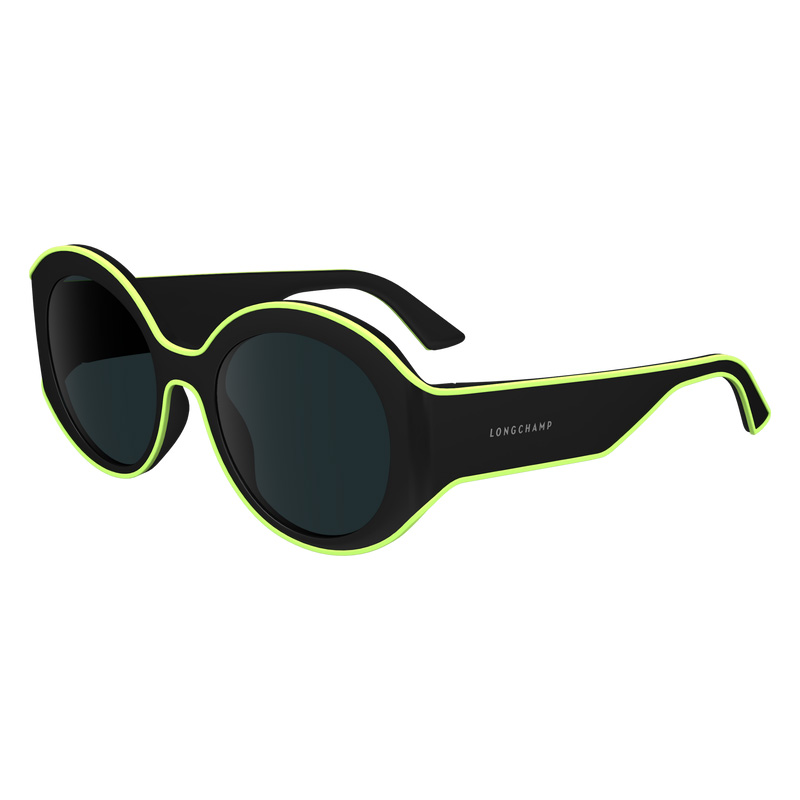 Óculos de Sol Longchamp Sunglasses Feminino Pretas | LC-QQGN6093