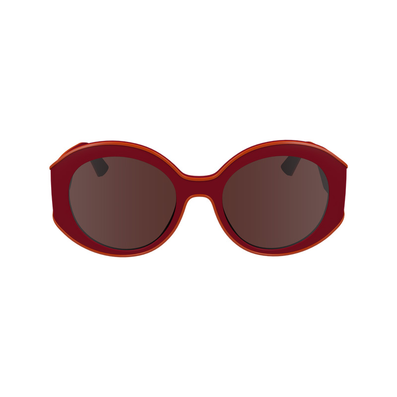 Óculos de Sol Longchamp Sunglasses Feminino Red/Navy | LC-CMSM9602